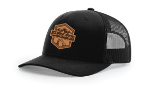 Beautahful Leather Patch Logo Hat