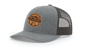 Beautahful Leather Patch Logo Hat