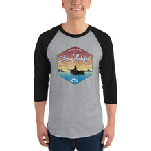 Load image into Gallery viewer, Let&#39;s go Fishing 3/4 sleeve raglan shirt