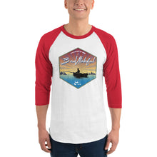 Load image into Gallery viewer, Let&#39;s go Fishing 3/4 sleeve raglan shirt