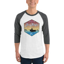 Load image into Gallery viewer, Let&#39;s go Fishing 3/4 sleeve raglan shirt