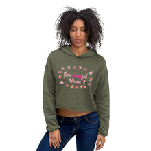 Load image into Gallery viewer, Beautahful Mama Crop Hoodie