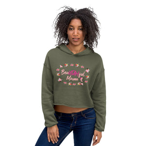 Beautahful Mama Crop Hoodie