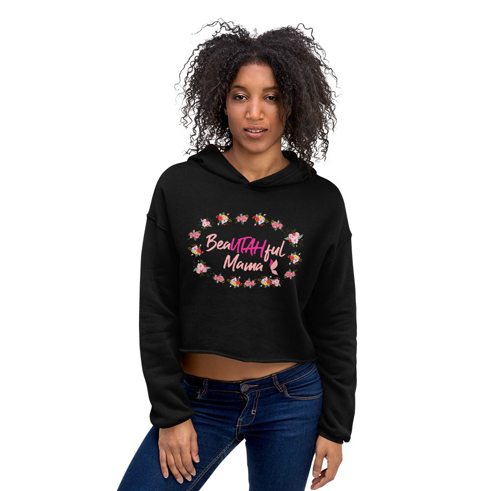 Beautahful Mama Crop Hoodie