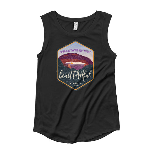 Red South Ladies' Cap Sleeve