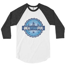 Load image into Gallery viewer, Blue Gear raglan shirt